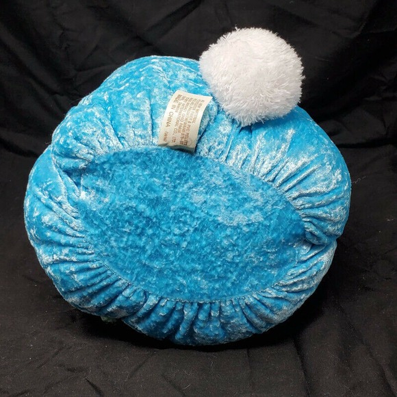 Dan Dee 19" Easter Roly Poly Bunny Rabbit Velvet Pink Blue Stuffed Animal Spring - Picture 3 of 6